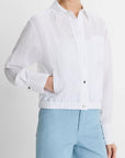 Vince - V099513096 - Tencel-Weste - optisches Weiß