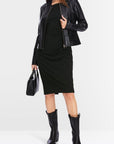 Marc Cain - XC 21.29 J40 | 900 - Wickelkleid - Schwarz
