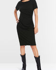 Marc Cain - XC 21.29 J40 | 900 - Wickelkleid - Schwarz