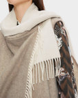 Marc Cain - XC 37.06 W01 | 620 - Wickelcardigan - Bast Melange