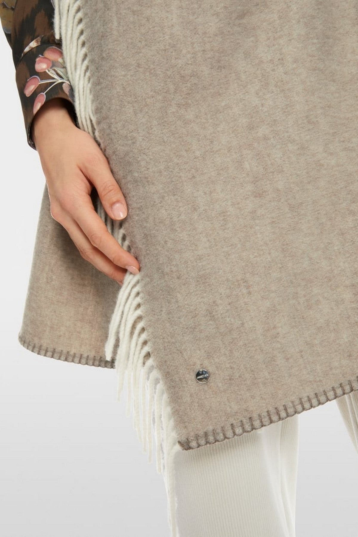 Marc Cain - XC 37.06 W01 | 620 - wikkelvest -raffia mélange
