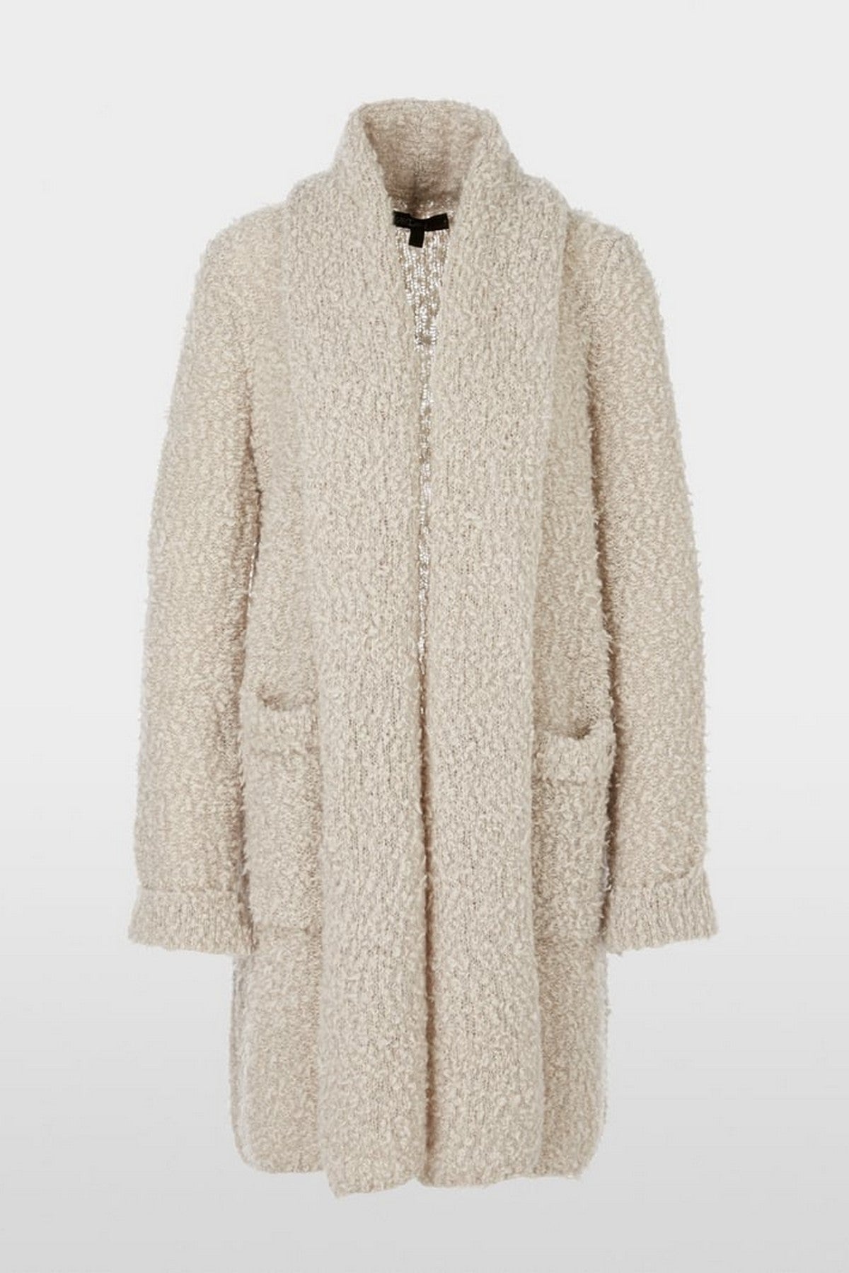 Marc Cain - XC 39.19 M05 | 182 - Cardigan lang bouclé - smoke