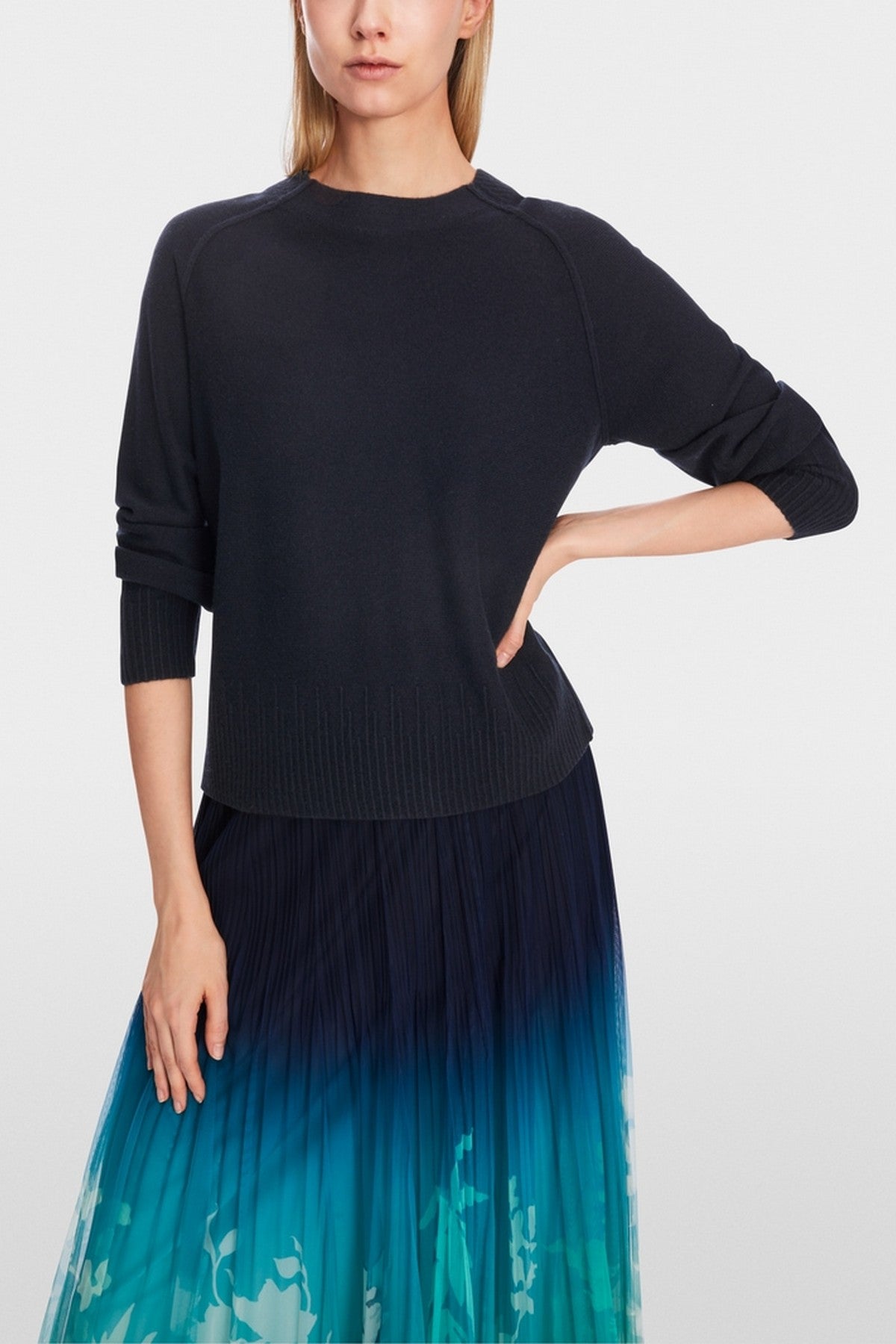 Marc Cain - XC 41.25 M51 | 395 - Sweaterpull  - midnight blue