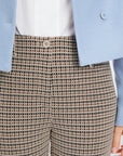 Marc Cain - XC 81.11 J47 | 182 - Hose Sydney Plaid - Rauch