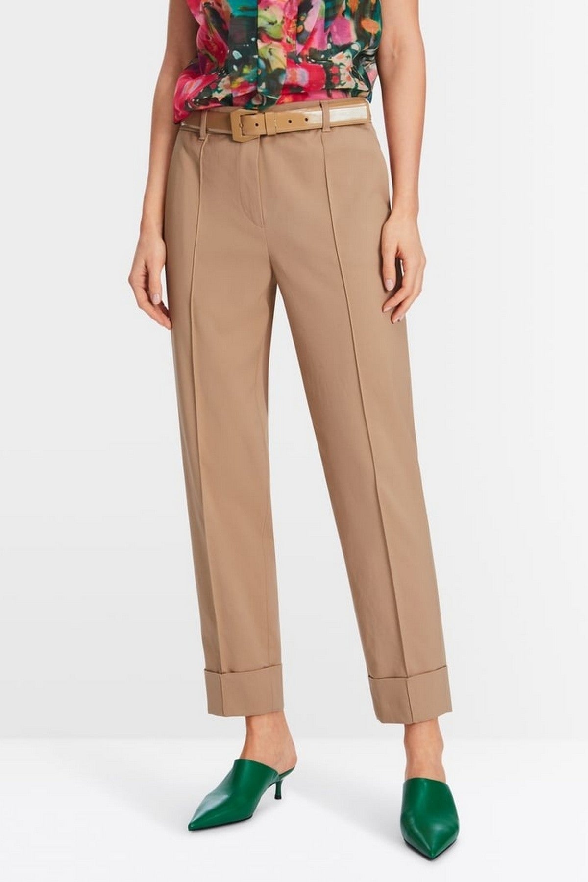 Marc Cain - XC 81.17 W06 | 618 - Broek omslag - bright toffee