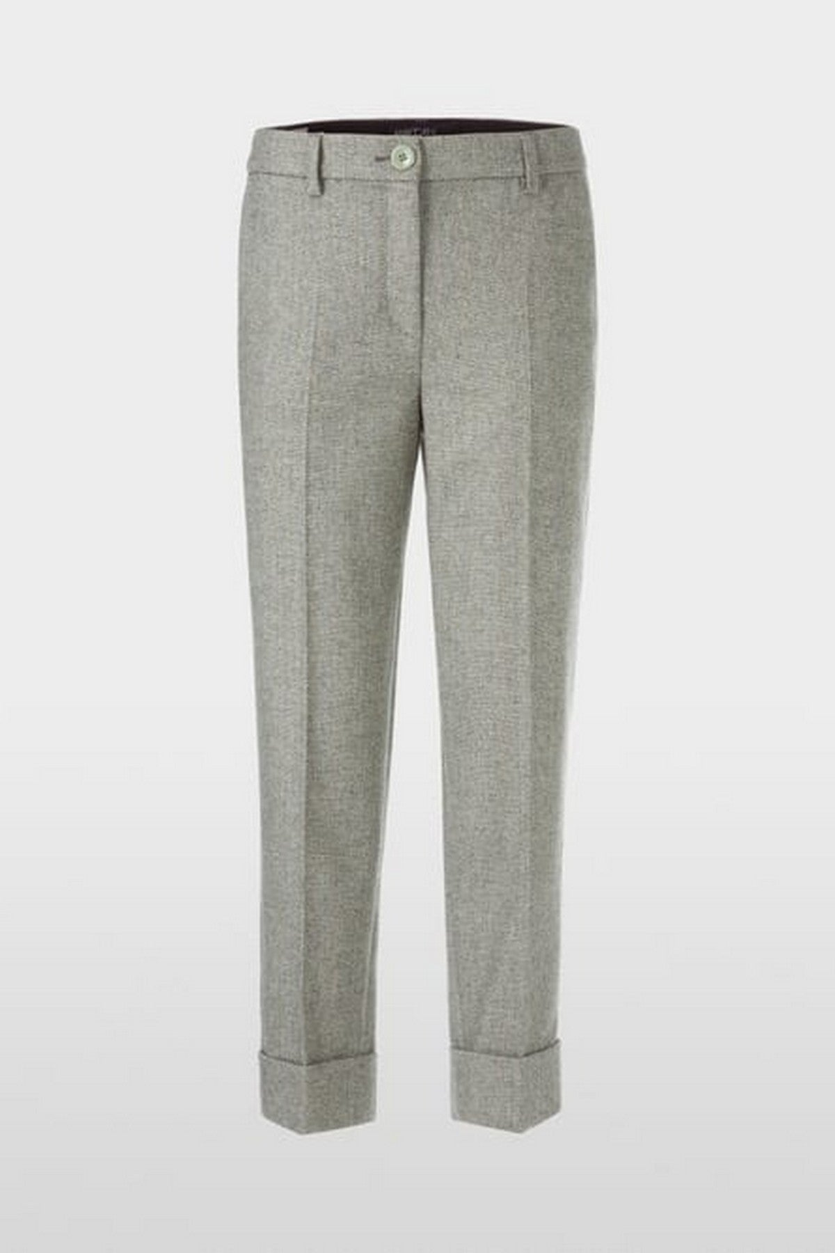 Marc Cain - XC 81.17 W27 | 503 - Broek omslag chevron frozen sage