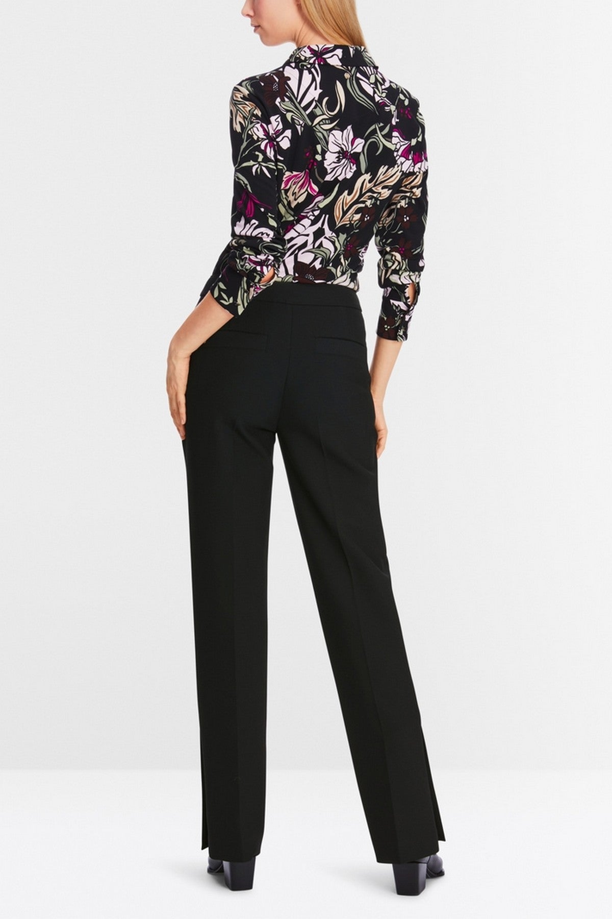 Marc Cain - XC 81.24 W22 | 900 - Broek fendou - zwart