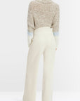 Marc Cain - XC 81.49 J31 | 182 - Weite Feinripphose - Smoke