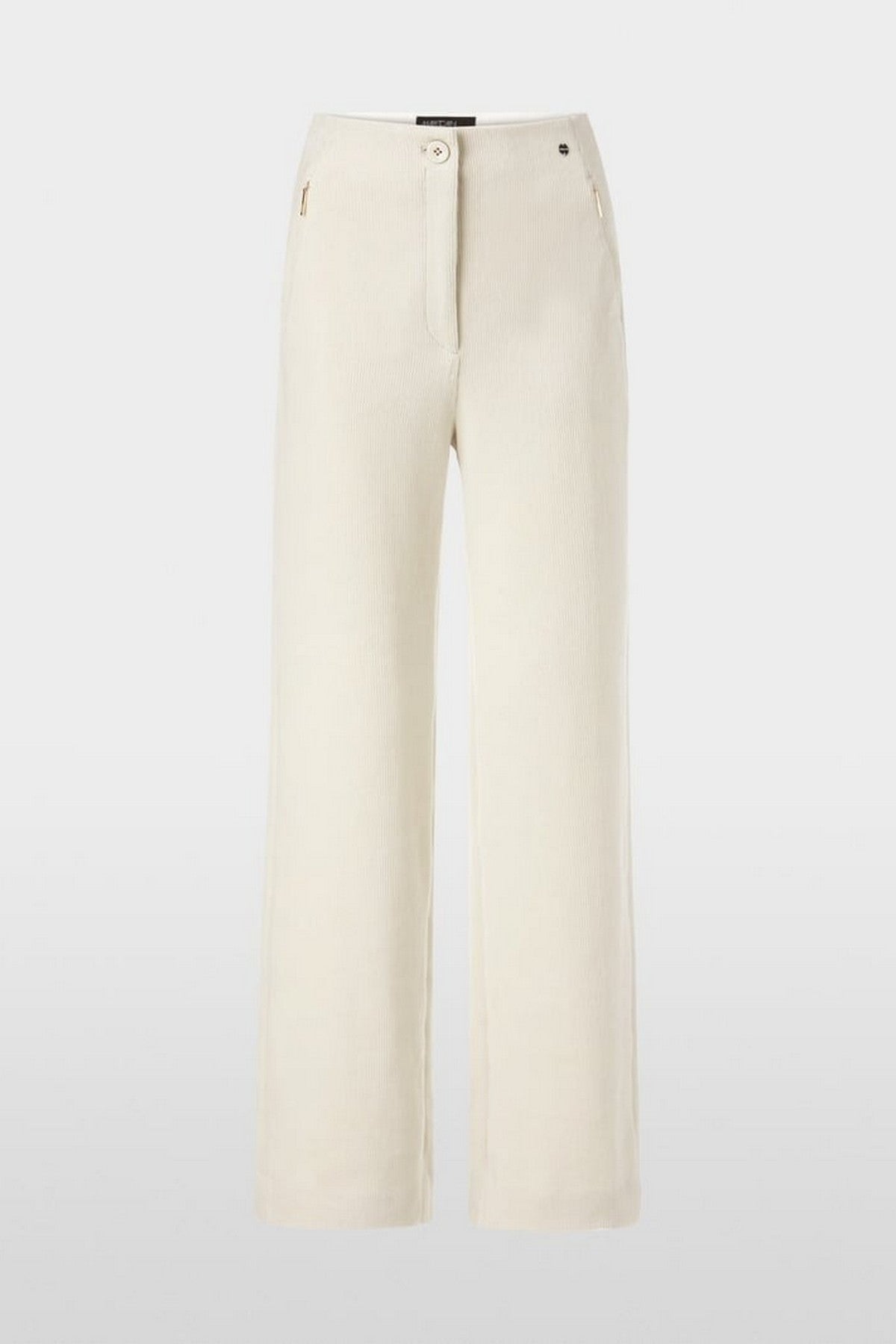 Marc Cain - XC 81.49 J31 | 182 - Broek wijd fijne rib - smoke