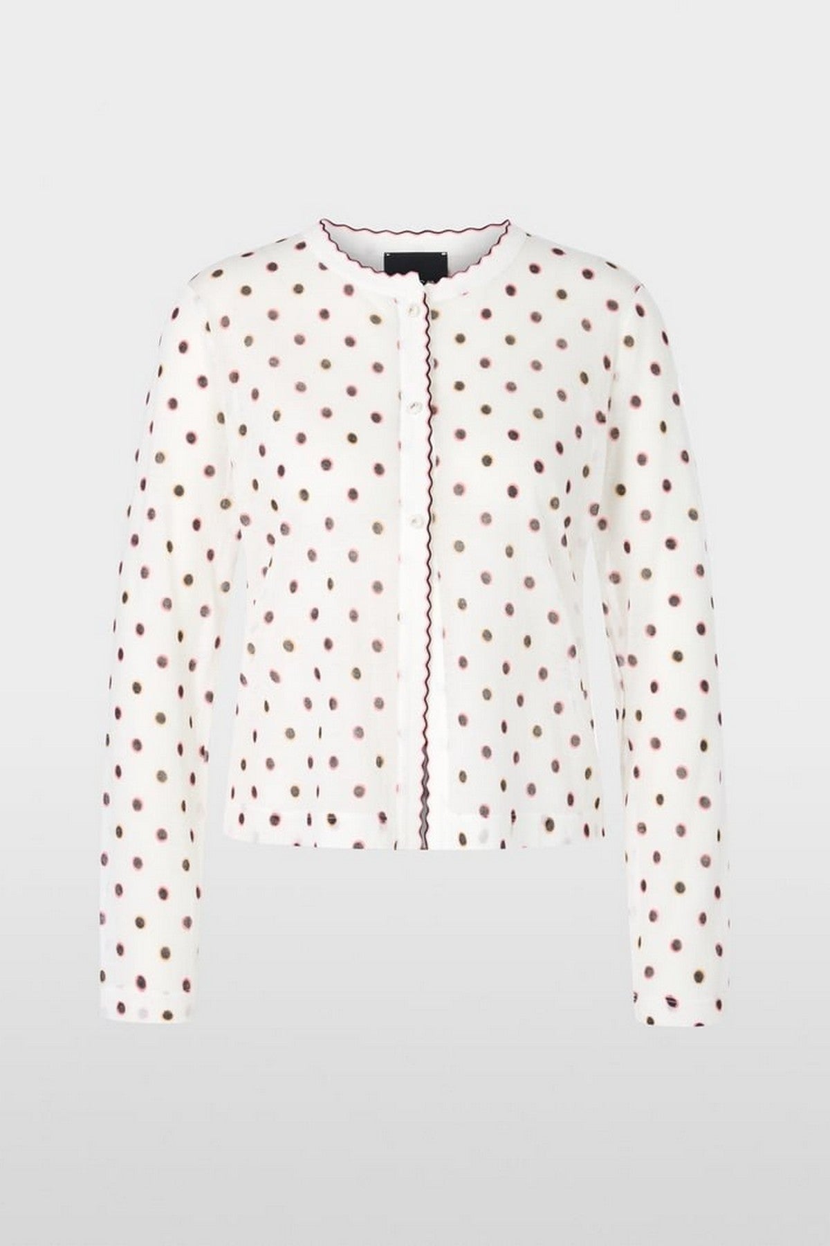 Marc Cain - YC 39.07 M24 | 110 - Gillet gestippeld - off white