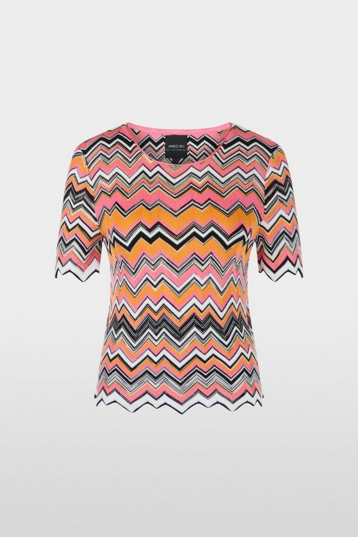 Marc Cain - YC 41.43 M29 | 236 - Truitje zigzag print - candy pink