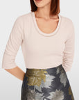 Marc Cain - YC 48.25 J15 | 127 - T-shirt parels - deep pearl
