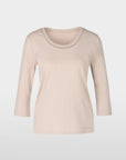 Marc Cain - YC 48.25 J15 | 127 - T-shirt parels - deep pearl
