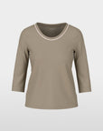Marc Cain - YC 48.25 J15 | 581 - T-shirt parels - sage powder
