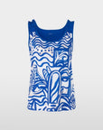 Marc Cain - YC 61.16 J33 | 366 - Top met ruches - gentian blue