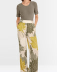 Marc Cain - YC 81.04 W12 | 127 - Seidenmusterhose - deep pearl