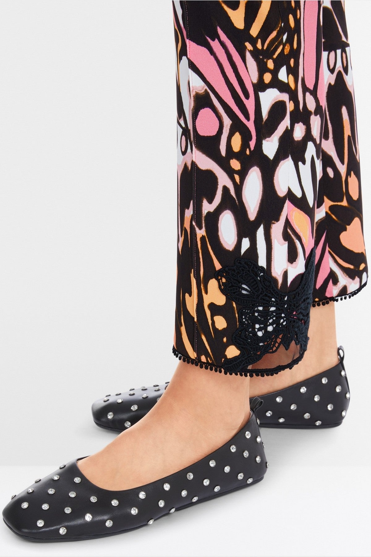 Marc Cain - YC 81.34 J07 | 236 - Broek print - candy pink
