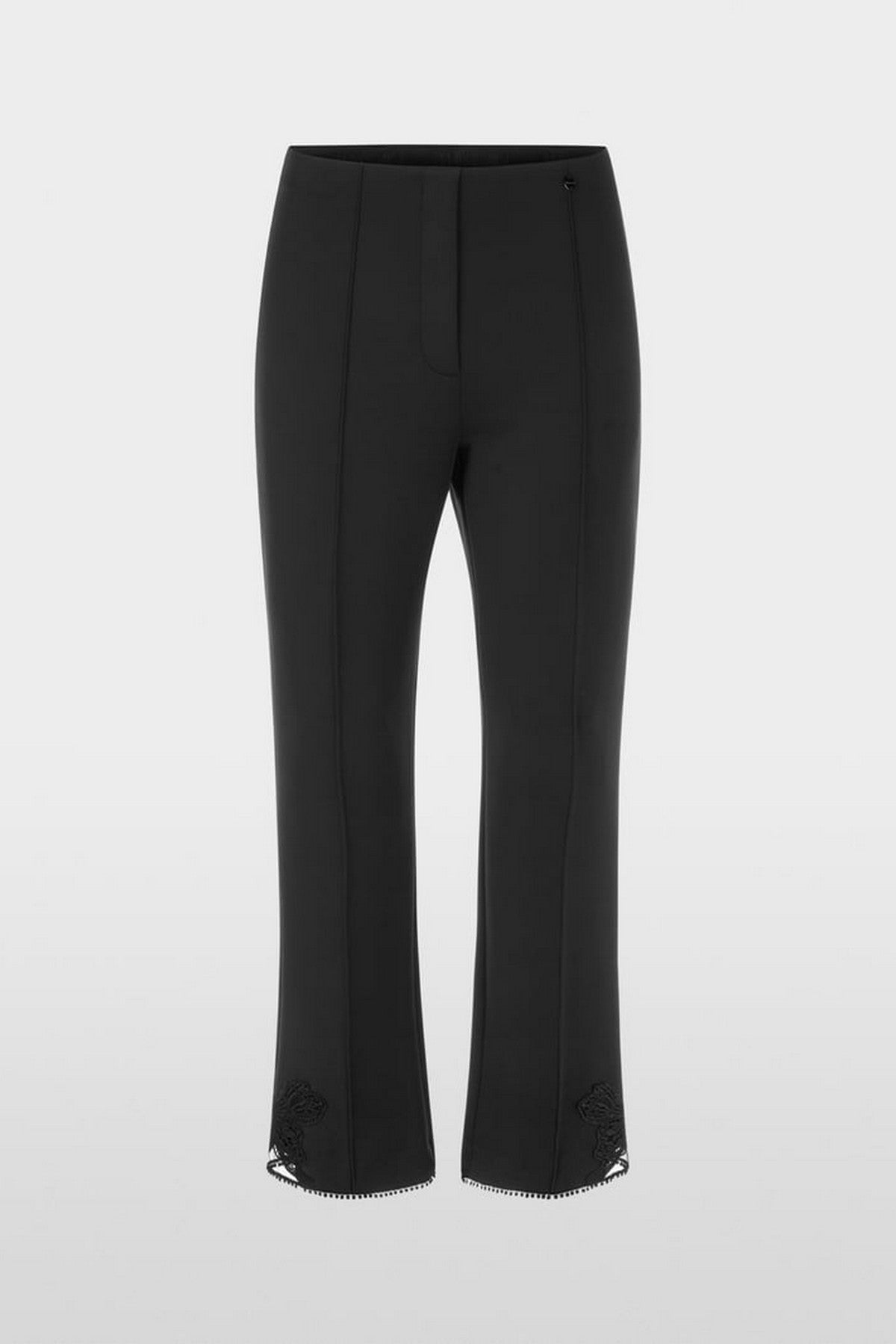 Marc Cain - YC 81.34 J23 | 900 - Broek scuba jersey vlinder - zwart