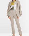 Marc Cain - YC 81.50 J19 | 129 - Hose mit Grafikprint - new pearl