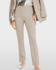 Marc Cain - YC 81.50 J19 | 129 - Hose mit Grafikprint - new pearl