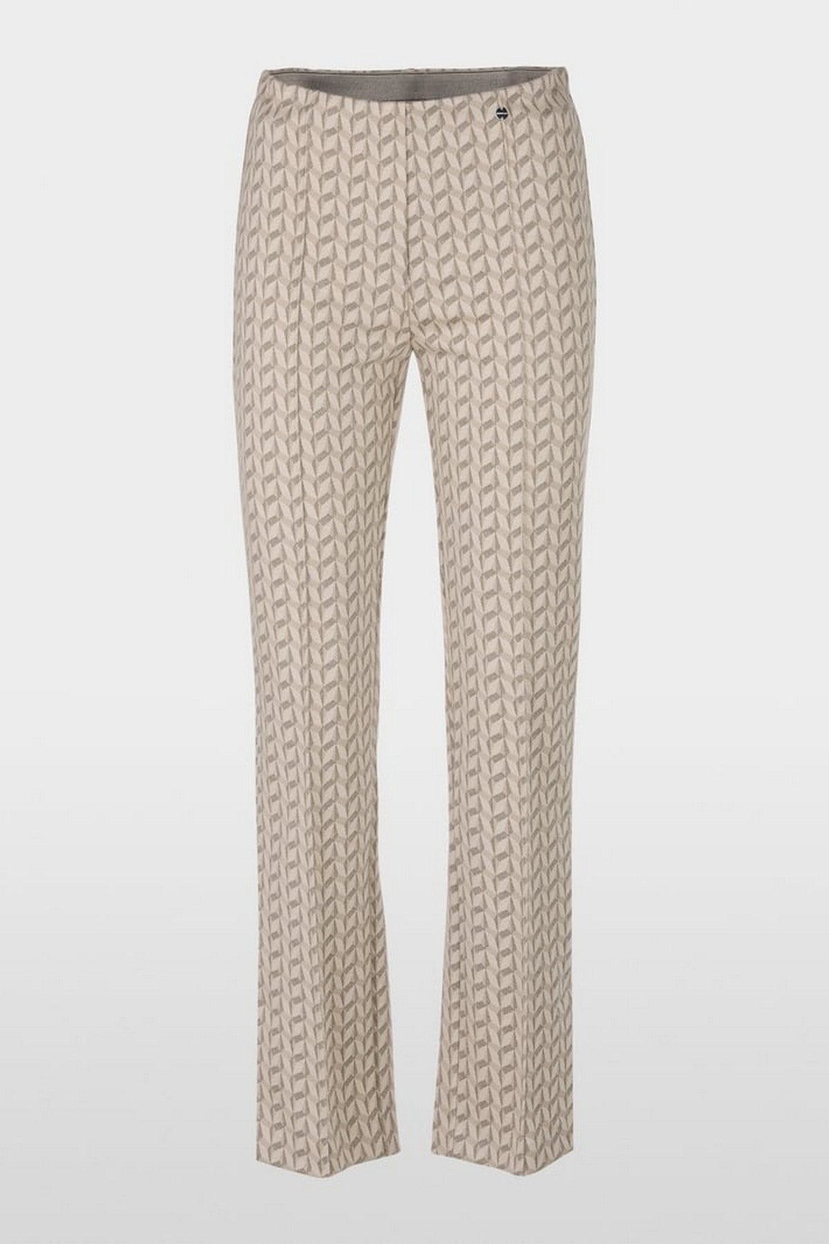 Marc Cain - YC 81.50 J19 | 129 - Broek print grafisch - new pearl