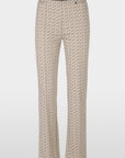 Marc Cain - YC 81.50 J19 | 129 - Hose mit Grafikprint - new pearl