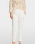 Marc Cain - YC 81.59 W70 | 110 - Hose Casual Leinen Rhodes - Off White