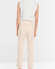 Marc Cain - YC 81.59 W70 | 153 - Hose Casual Leinen Rhodes - Magnolia