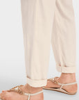 Marc Cain - YC 81.59 W70 | 153 - Hose Casual Leinen Rhodes - Magnolia
