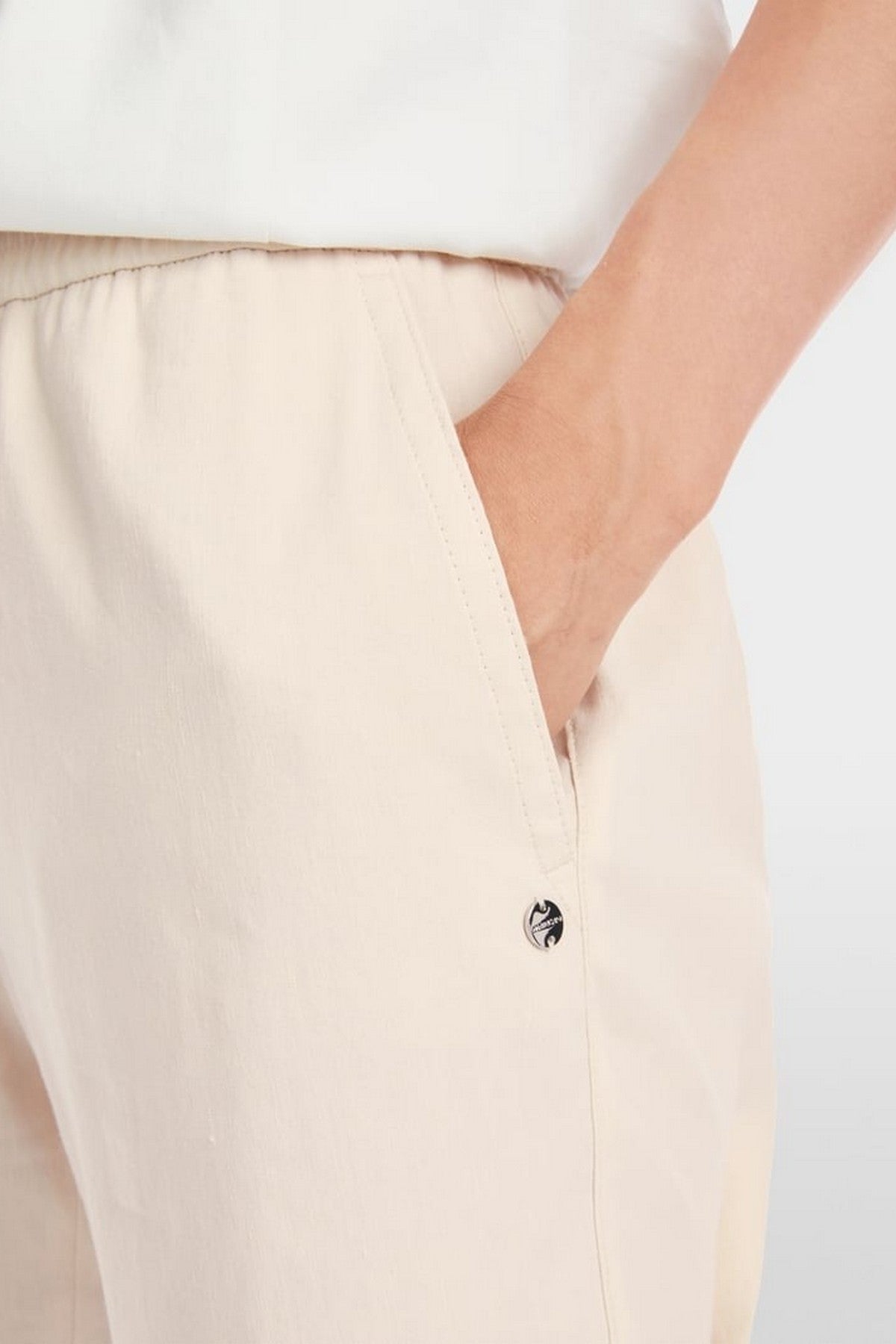Marc Cain - YC 81.59 W70 | 153 - Broek casual linnen rhodos - magnolia