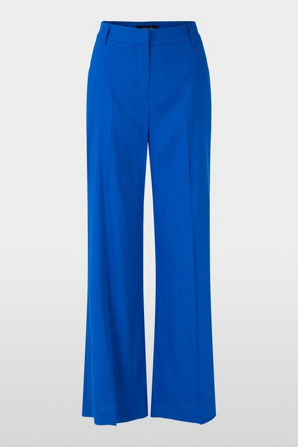 Marc Cain - YC 81.60 W70 | 366 - Broek wijd linnenmix - gentian blue