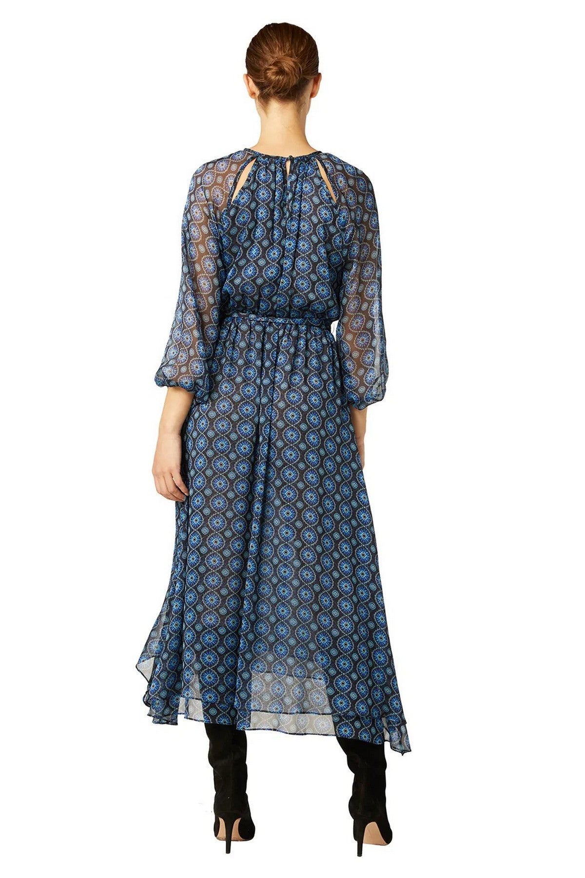 Misa Los Angeles - Leila Dress - Kleed lang - donkerblauw