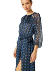 Misa Los Angeles - Leila Dress - Langes Kleid - dunkelblau