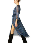 Misa Los Angeles - Leila Dress - Langes Kleid - dunkelblau