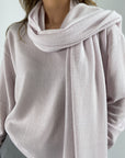 FFC - 12063 | 1207 - Sjaal wol cashmere -zachtroze