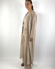 FFC - Lange Cardigan in Wol-Cashmere - Beige - 15053 | 1080