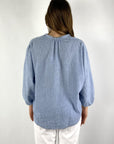 Hemisphere - Bluse Alesa - Denimblau
