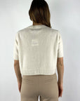 Hemisphere - Cashmere-Blend Cardigan - Ecru Beige