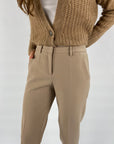 Cambio - Krystal | 6316 - Broek wool substitute - toffee