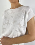 D.Exterior - 62056 | 1 - Pullover mit Blumenmuster - BIANCO