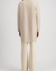 Harris Wharf - A1301MLX | 412 - Coat light pressed wool