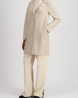 Harris Wharf - A1301MLX | 412 - Coat light pressed wool