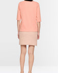 Marc Cain - AC 48.16 J15 | 217 - T-shirt lurex bies - peach