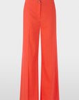 Marc Cain - AC 81.69 W70 | 223 - Hose weit Leinen Viskose - Bright Tomato