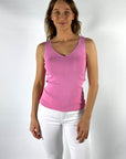 Anneclaire - D0550 236 - Top gekleed viscose - pink