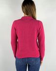 Anneclaire - D0371 | 162 Polotruitje winterkatoen - fuchsia