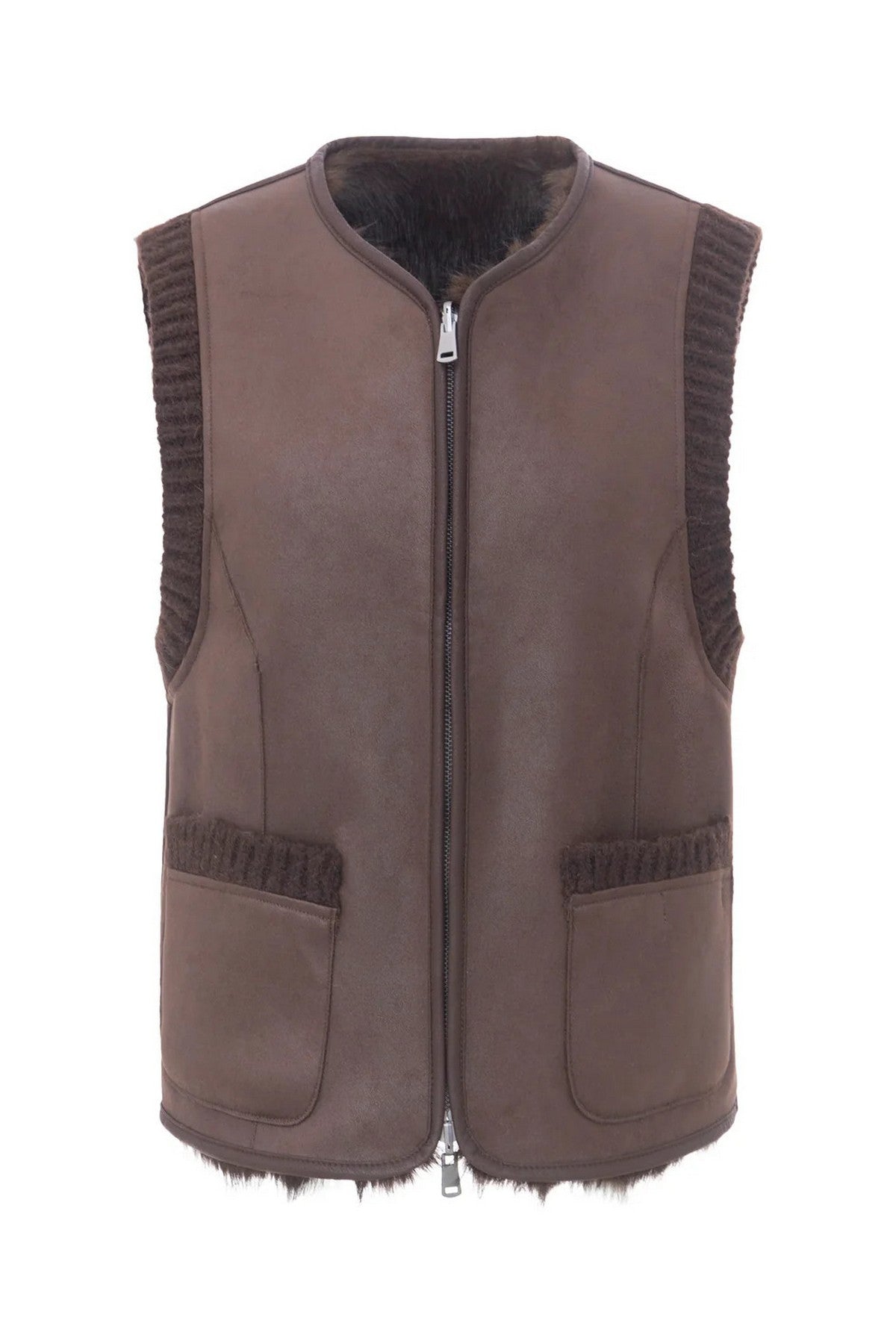 Urbancode reversible bodywarmer – Truffel