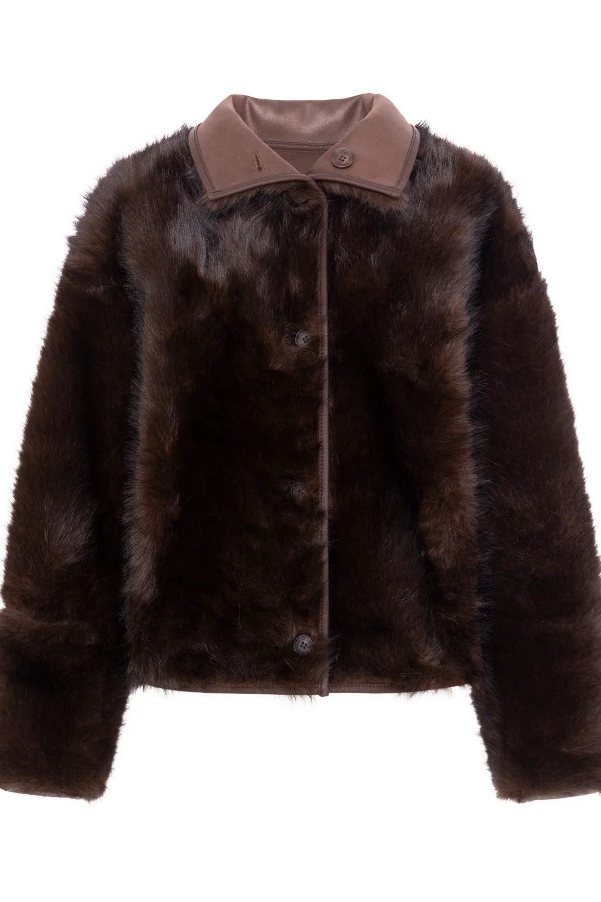 Urbancode reversible blousonvest – Donkerbruin
