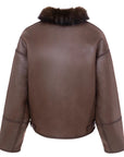 Urbancode reversible blousonvest – Donkerbruin