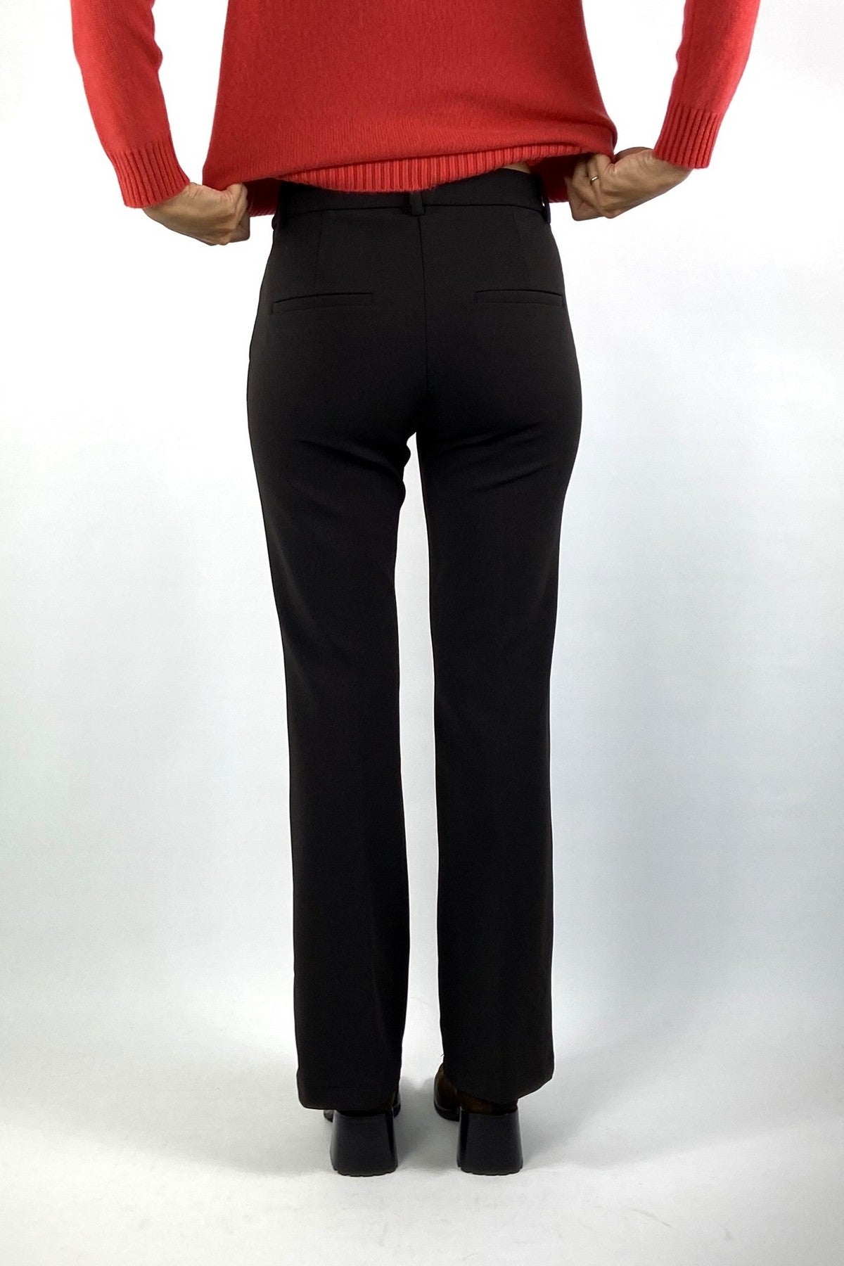 Cambio Francoise Straight Leg Hose – Espresso